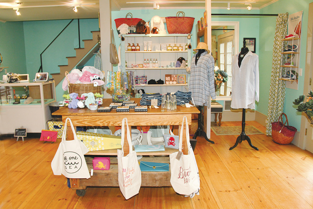 Beachy finds at Salt Boutique in Tiverton