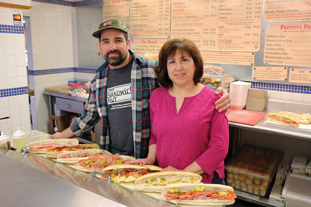 Peter Kammerer and his mother, Denise, are continuing their family's legacy at The Sandwich Hut