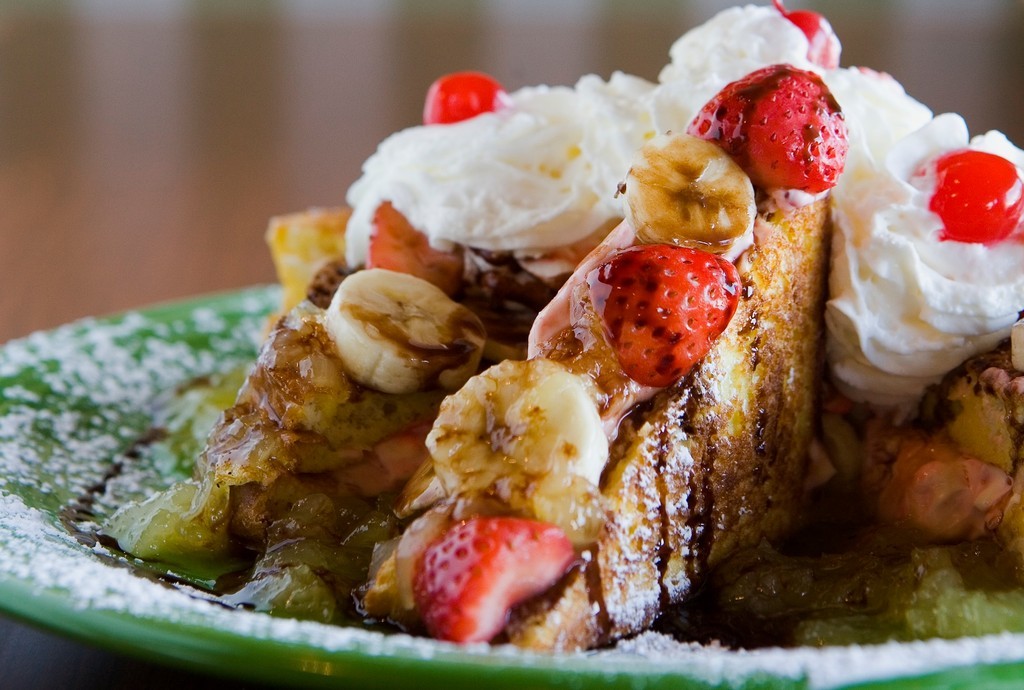 Make your own French toast at T's Restaurant in East Greenwich