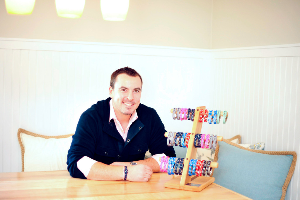 David Norton owns Lemon & Line, which produces nautical bracelets