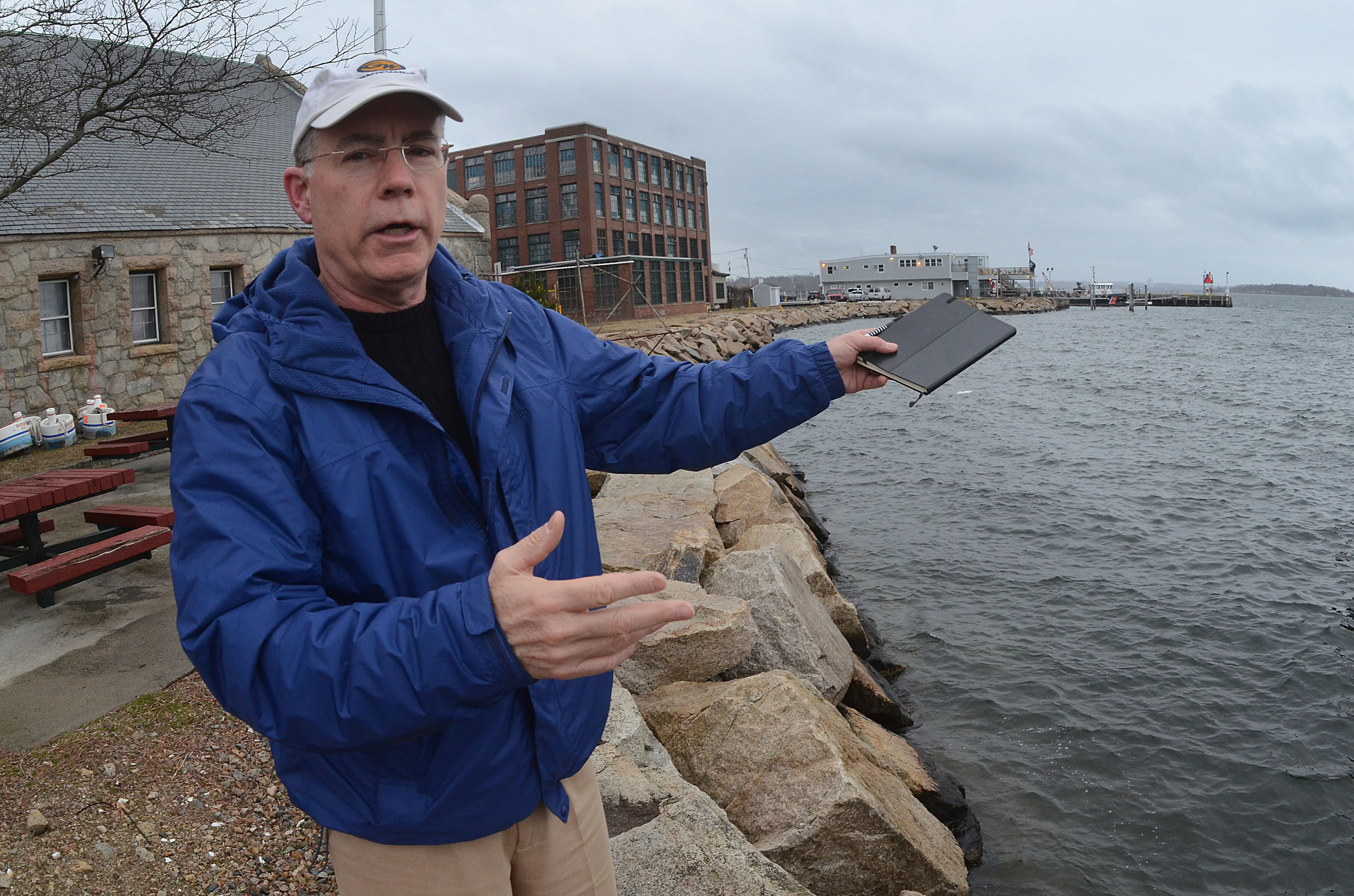 Patrick McCarthy, representing a group of Bristolians on the waiting list for a public boat slip, said it’s unacceptable that the town is delaying plans for a public marina for at least a year.