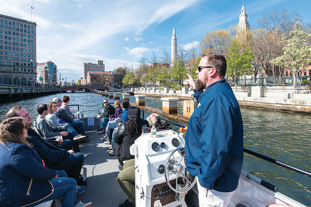Take a scenic Providence River Boat Company Cruise, just don't forget to grab a drink from the Hot Club first