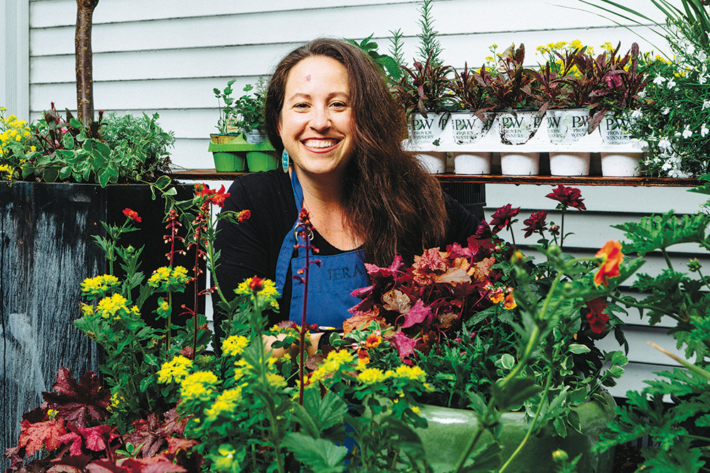 While curb appeal is important in a garden, “there is nothing that compares with using your windows as frames for natural, living art,” says landscaper Deana Davis.