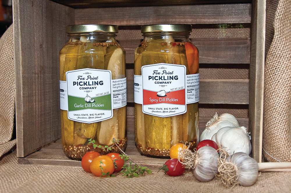 Find locally made products by companies like Fox Point Pickling Company all over Rhode Island