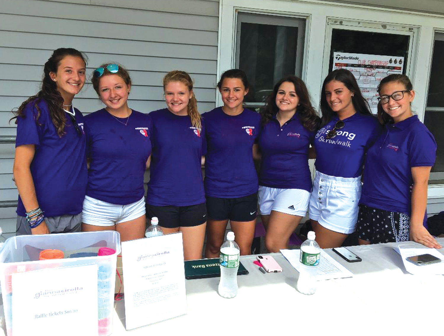 HELPING HANDS: Volunteers from the Cirella Golf Tournament.